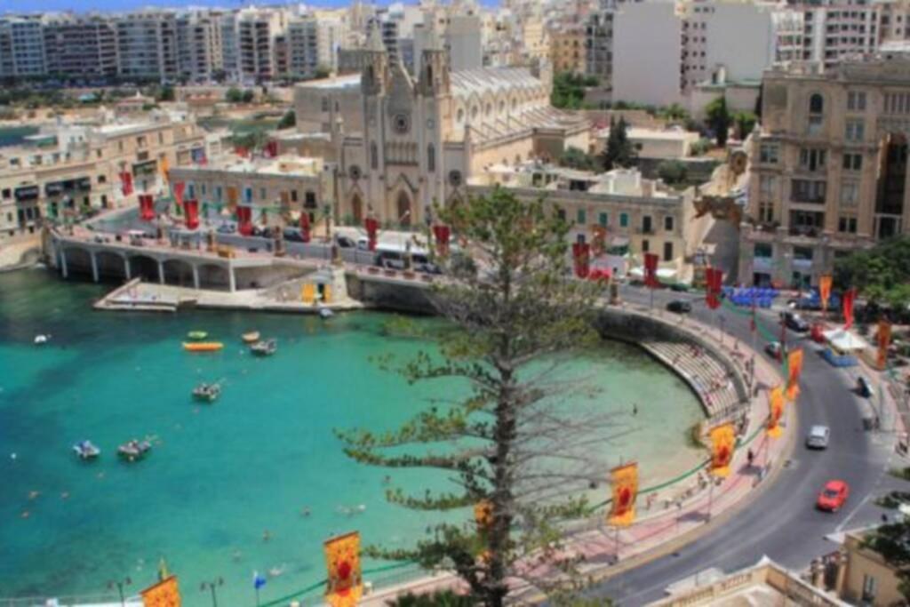 2 Bed Apt In Heart Of St Julians - 5Min From Seafront Saint Julian's Екстериор снимка